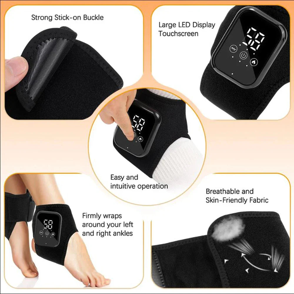 Relaxing Heated Ankle Wrap