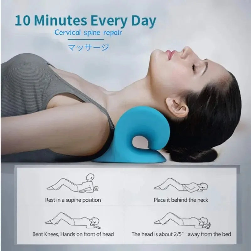 Neck Shoulder Relaxer Pillow